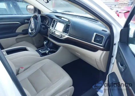 2016 Toyota Highlander Limited V6 z USA, uszkodzony, nr VIN 5TDYKRFHXGS129191